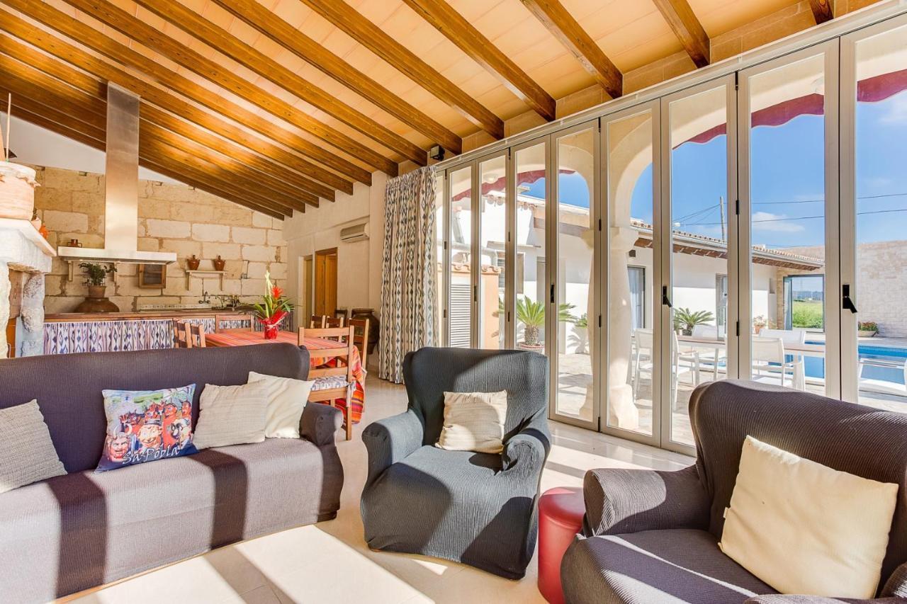Villa Ca Na Pessina Sa Pobla Eksteriør billede